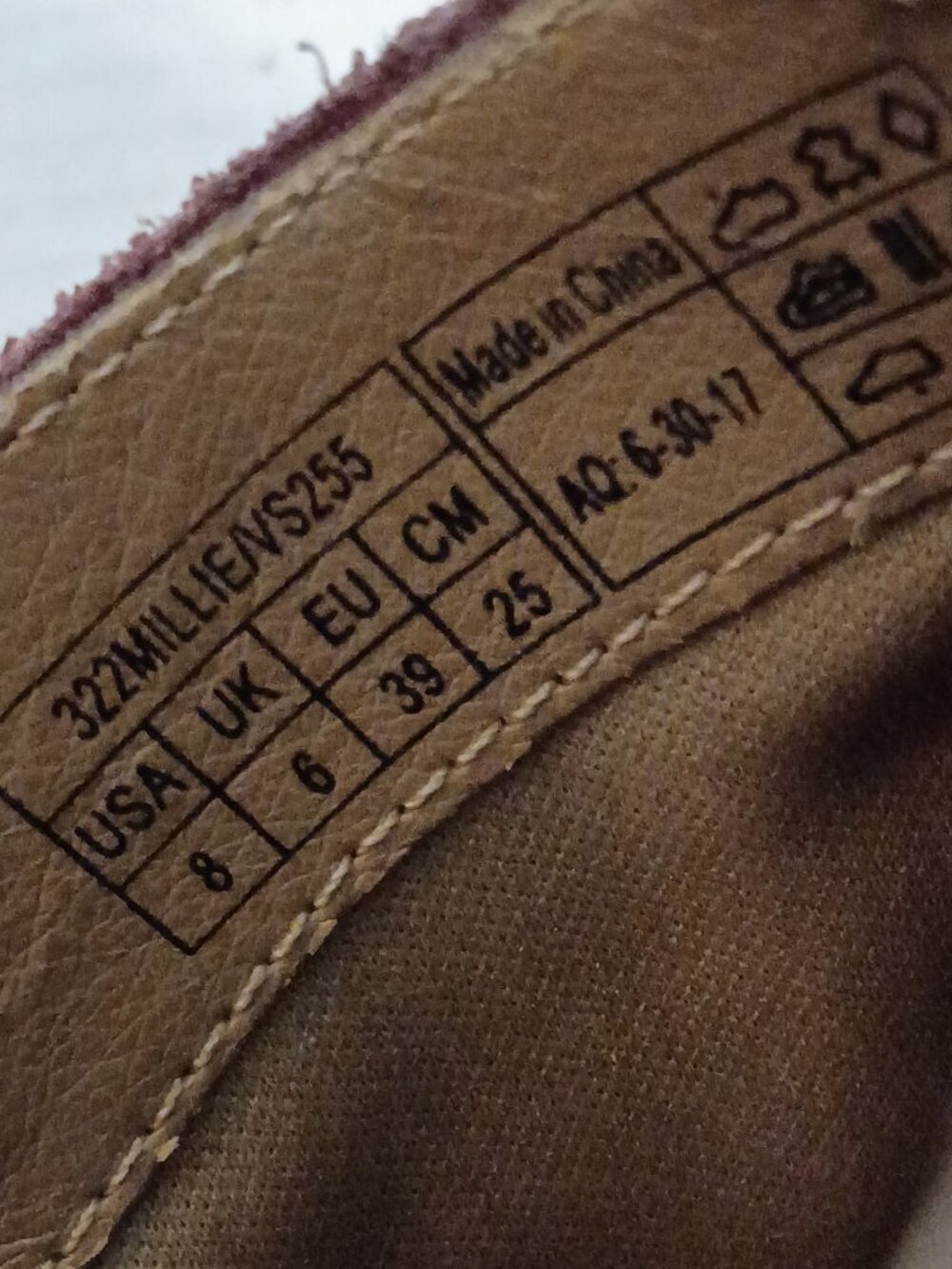 Vionic Millie Burgundy Suede Ankle Boots Women's Size 8 - Picture 6 of 8